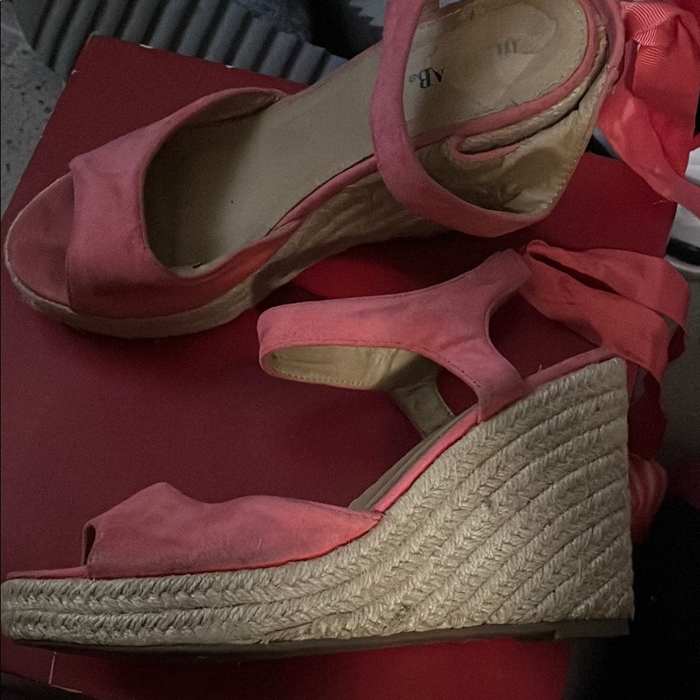 Women's Coral Espadrille Wedge Sandals